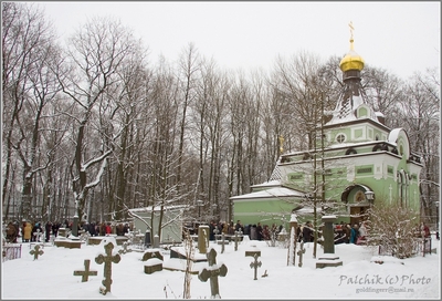 Часовня блаженной Ксении на Смоленском кладбище